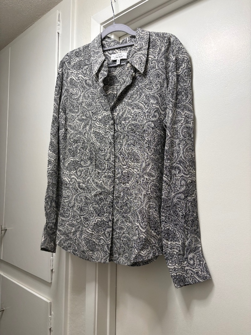 & Other Stories paisley blouse - size 6